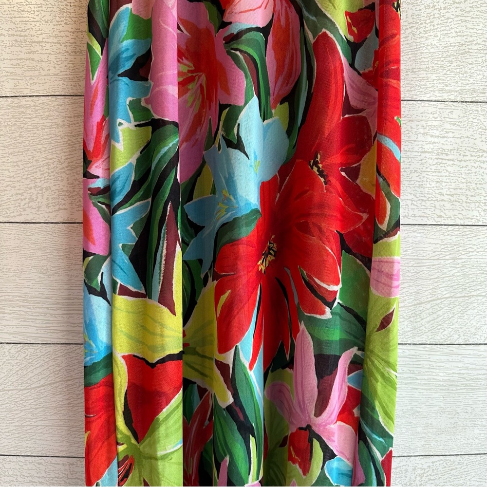 RESA Nari Maxi Dress In Tropicana Floral Mesh Tropical Size Medium - Picture 8 of 15